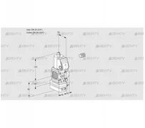 VAH1E20R/20R05FHEWR/PP/PP (88102319) Клапан с регулятором расхода Kromschroder