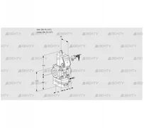 VAG115R/NWBE (88031168) Газовый клапан с регулятором соотношения Kromschroder