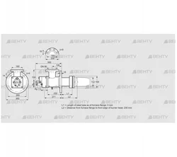 BIC 140RM-0/235-(48)E (84199373) Газовая горелка Kromschroder