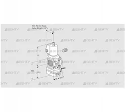 VAG2-/40R/NYGLAE (88027572) Газовый клапан с регулятором соотношения Kromschroder