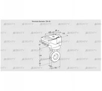 IBGF40Z05/20-30W3TR10 (88302788) Дроссельная заслонка Kromschroder