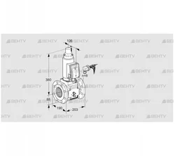 VAS780F05LWGRB/MM/MM (88203145) Газовый клапан Kromschroder