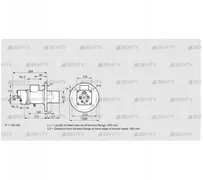 BIO 80KB-200/185-(8)E (84099006) Газовая горелка Kromschroder