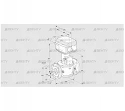 RVS 65/MF02W60S1-6 (86060306) Регулирующий клапан Kromschroder