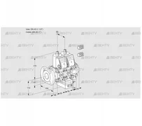 VCH2E40F/25R05NHEVWR3/PPPP/PPPP (88102585) Клапан с регулятором расхода Kromschroder