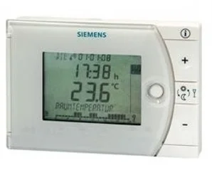 REV24DC Room Thermostat, Radio Clock Siemens