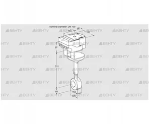 IBHR100Z01A/20-30W3TR10 (88302959) Дроссельная заслонка Kromschroder