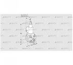 VAS3T50N/LKGL (88015083) Газовый клапан Kromschroder