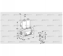 VCS8T100A05NNQSLB/PPPP/3-P4 (88205270) Сдвоенный газовый клапан Kromschroder