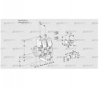 VCG1E25R/25R05NGEWR3/-3PP/2-ZY (88105723) Клапан с регулятором соотношения Kromschroder