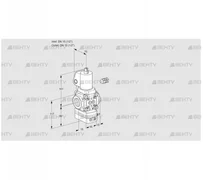 VAD115R/NWGL-100B (88007022) Газовый клапан с регулятором давления Kromschroder