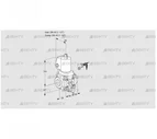 VAS240R/NQGL (88033001) Газовый клапан Kromschroder