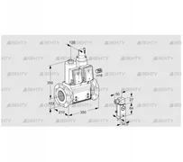 VCS8100F05NLWR3B/3-2-/PPP4 (88207247) Сдвоенный газовый клапан Kromschroder