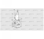 VAS8T100A05LQSLB/PP/PP (88204081) Газовый клапан Kromschroder