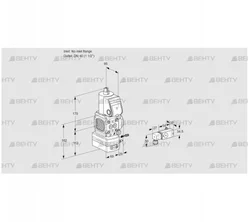 VAG2-/40R/NWAK (88032393) Газовый клапан с регулятором соотношения Kromschroder