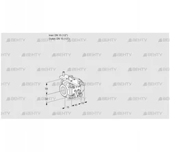 VFC1T15/15N05-08MMMM (88301633) Регулирующий клапан Kromschroder