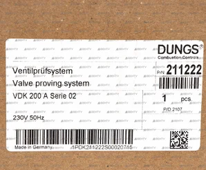 Блок контроля герметичности Dungs VDK 200 A S02