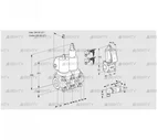 VCS3E50R/50R05NLWSL8/PPBS/-3PP (88107130) Сдвоенный газовый клапан Kromschroder