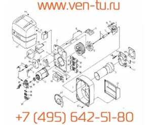 Наконечник высоковольтного провода 6/6 угловой, 309.514.005