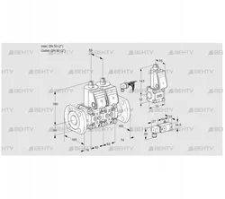 VCS3E50F/50F05NNWR/-3PP/PPZS (88105260) Сдвоенный газовый клапан Kromschroder