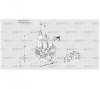 VCG1E20R/20R05FLGEVWR/3--3/PPPP (88103359) Клапан с регулятором соотношения Kromschroder
