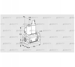 VCS8T100A05NLQLB/PPPP/PPPP (88206906) Сдвоенный газовый клапан Kromschroder