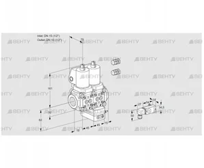 VCD1E15R/15R05ND-100WSL3/2-PP/PPPP (88106906) Регулятор давления Kromschroder