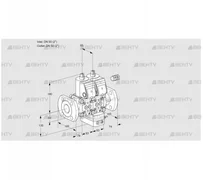 VCG3E50F/50F05NGEWR/PPPP/PPPP (88100505) Клапан с регулятором соотношения Kromschroder