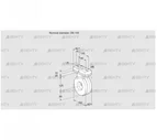BVA100Z05V (88302005) Дроссельная заслонка Kromschroder