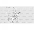 VCS3E50F/50R05NLQR/PPPP/PPPP (88106141) Сдвоенный газовый клапан Kromschroder