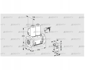 VCS665F05NNWLB/4-PP/P3PP (88207396) Сдвоенный газовый клапан Kromschroder