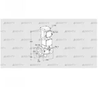 VK 100F10MA6L3D (85315425) Газовый клапан с приводом Kromschroder
