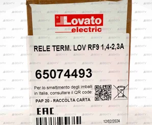 Тепловое реле Lovato 11 RF9 75 (4,5 - 7,5 A)