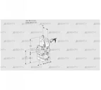 VAG115R/NQBN (88027024) Газовый клапан с регулятором соотношения Kromschroder