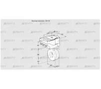 IBA40Z05/20-15Q3E (88301056) Дроссельная заслонка Kromschroder