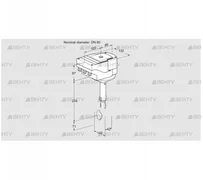 IBH80W01A/40A2D (88301961) Дроссельная заслонка Kromschroder