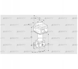 RV 3/HML05W30E (86060671) Регулирующий клапан Kromschroder