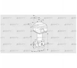 RV 2/EML05W30S1 (86060528) Регулирующий клапан Kromschroder