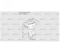 IBG80/65W05/20-30Q3E (88302370) Дроссельная заслонка Kromschroder